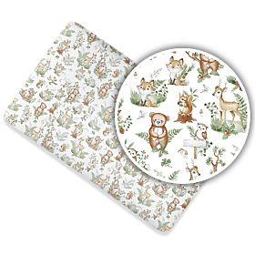 Children's bed sheet - animals in thickets, Ankras