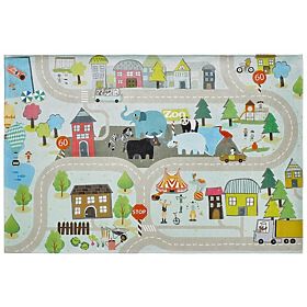 Children's carpet - Happy city, VOPI kids