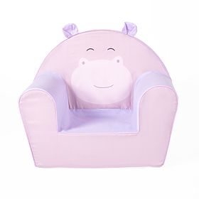 Children's chair purple Hrošík with ears, Delta-trade