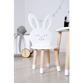 Children's chair - Rabbit - white