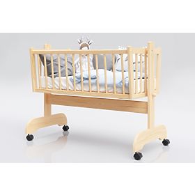 Baby Cradle Karol 90 x 40 cm - Natural, Pietrus