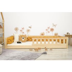 Children's Low Bed Montessori Meadow - Natural, Ourbaby®