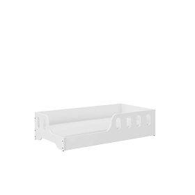 Children's Montessori bed Koko 140x70 cm - white