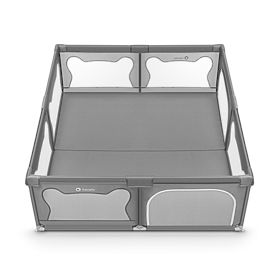 Children's Playpen Willow XL - Grey, Lionelo