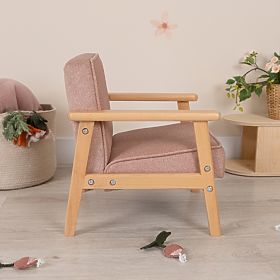 Children's Retro Pink Armchair Sakura, Ourbaby®