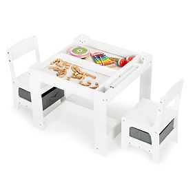 Children's Wooden Table and Chair Set ECOTOYS, EcoToys