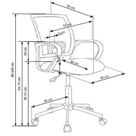 Baby rotating chair Paris, Halmar