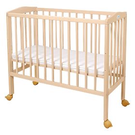 Amy Bedside Crib - Natural, Waldin