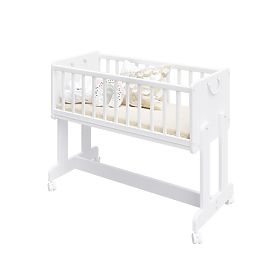 Multifunctional Crib LETO 90x40 cm 6-in-1 - White, Pietrus