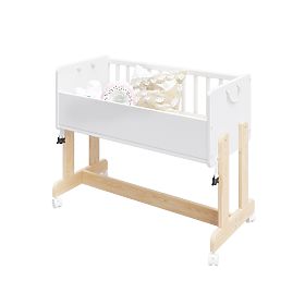 Multifunctional Crib LETO 90x40 cm 6-in-1 - SCANDI, Pietrus