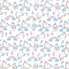 Cotton Sheet - Unicorns