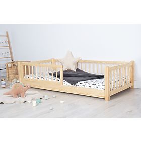 Children's Low Bed Montessori Ourbaby - Natural