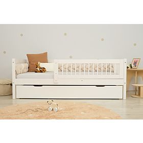 Children's Bed Teddy Plus - White