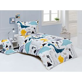 Children's bedding Dinosaurs - 140 x 200 cm + 70 x 90 cm, Matějovský