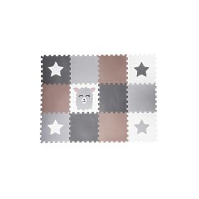 Foam play mat 12 pcs - Llama and stars, VYLEN