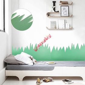 Foam wall protection Grass - 360 cm, VYLEN