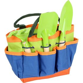 Gardening tools in a bag, Legler