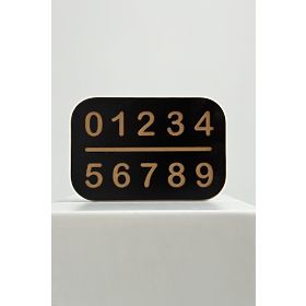 Graphomotor Board - Numbers, baby wood