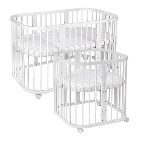 Growing Crib 7-in-1 Desire - White, Waldin