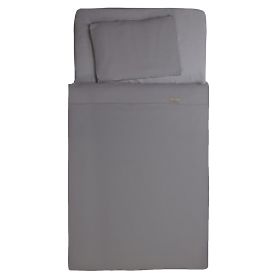 Heavens 2 Piece Muslin Bedding Set - Gray