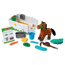 Horse care - play set, Melissa & Doug