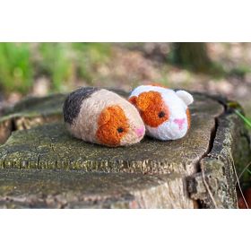 Kit for felting - Guinea pigs