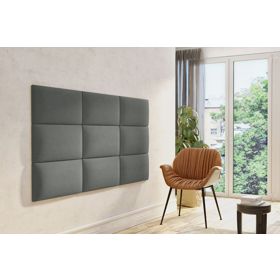 Upholstered Panel Classic - Graphite, MIRAS