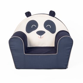 Children's chair Panda with ears