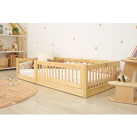 Low Bed for Children Montessori Ourbaby Plus - Natural, Ourbaby®