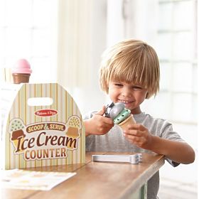 Melissa & Doug Wooden Ice Cream Parlor, Melissa & Doug