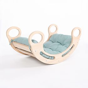 Montessori swing pillow - green