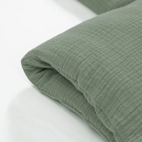 Muslin Bedding Ourbaby 135x100 + 40x60 cm - Green, Ourbaby®