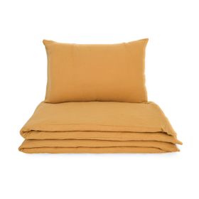 Muslin Bedding Ourbaby 135x100 + 40x60 cm - Mustard, Ourbaby®