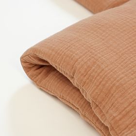 Muslin Bedding Ourbaby 135x100 + 40x60 cm - Toffee, Ourbaby®