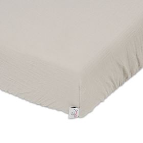 Muslin sheet 140x70 beige, Matex