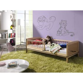 Junior Children's Bed - 160x70 cm - Natural, Ourbaby®