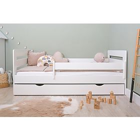 Ourbaby Children's Bed Tomi - White, All Meble