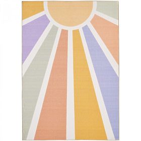 Piece children's rug Play - Rainbow sunshine, VOPI kids