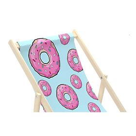 Pink Donuts beach chair, Chill Outdoor