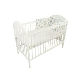 Protective guardrail 180 for Jungle cot - white, Ankras