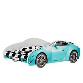 Car Bed S-CAR - Blue, BabyBoo