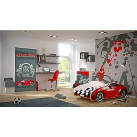 S-CAR car bed - red, BabyBoo