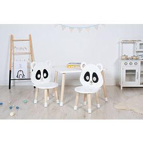 Set of coffee table and chairs - Panda, Dekormanda