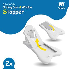 SIPO Child lock for sliding doors - 2 pcs, Sipo