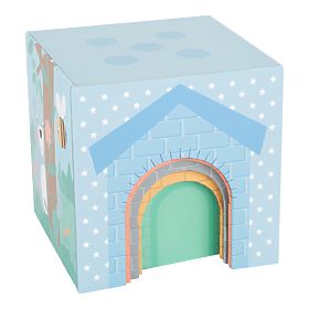 Small Foot Folding tower pastel with animals, small foot