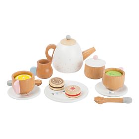 Small Foot Tea set with biscuits, small foot