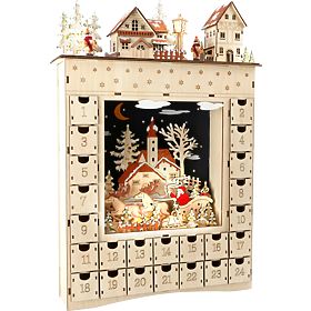 Small Foot Wooden Advent Calendar Winter Dream