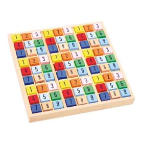 Small Foot Wooden sudoku colored cubes, small foot