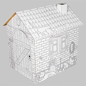 Children's cardboard house, Tektorado