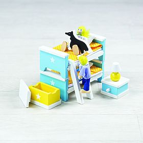 Tidlo Wooden furniture children's room yellow, Tidlo